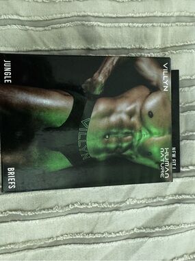 Jungle Briefs – Black Supportive Men's Briefs